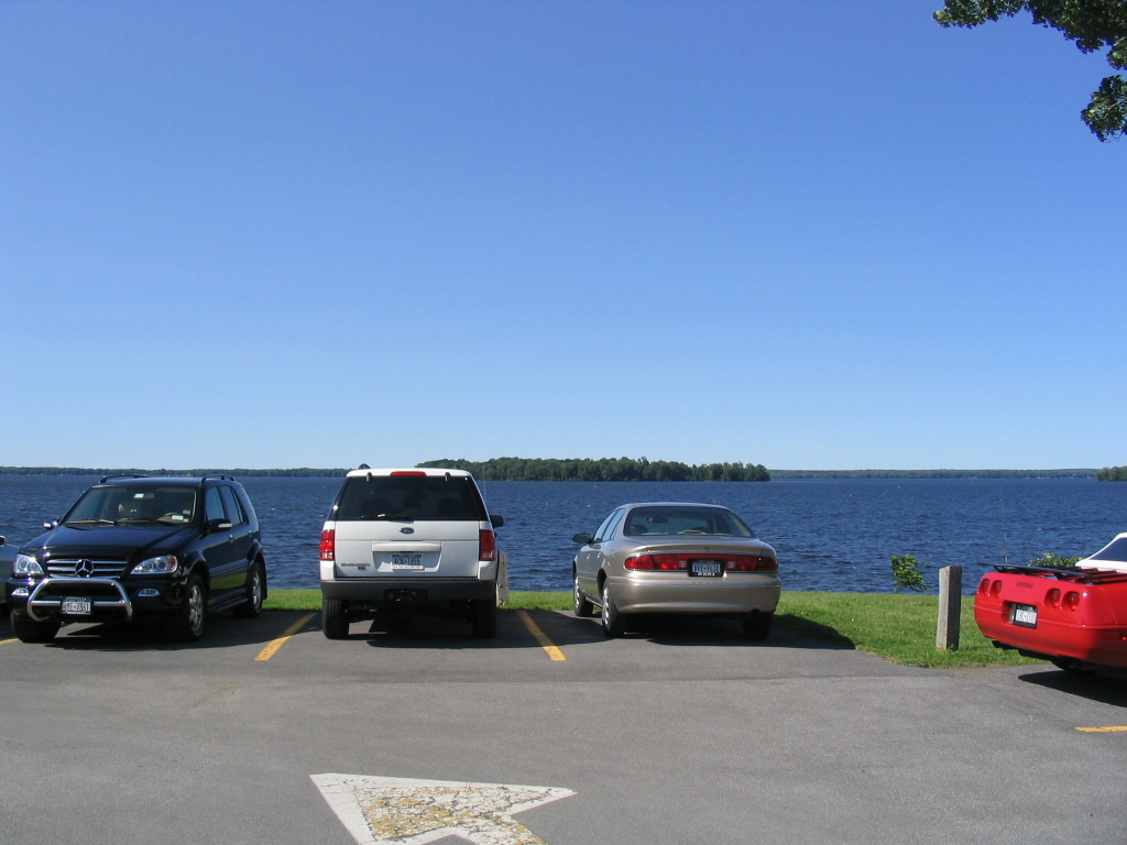 Oneida Lake shoreline at Cicero, New York
